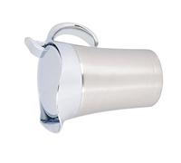 Naroote Salsera de Acero Inoxidable 304, Jarra Térmica Aislada de Doble Pared, Dispensador de Salsa con Tapa, Ideal para Salsas, Natillas, Ketchup, Aderezo de Ensalada de Mostaza y Crema (Tamaño