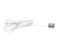 Naroote Sensor de Detección de Movimiento, Interruptor de Inducción de Onda de Aleación de Aluminio, Sensor de Control de Luz con Distancia de Inducción de 5 a 8 Cm, Ideal para Control de Luz de