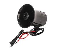 Naroote Sirena de 3 Tonos con Alto Decibelio 120 DB Alerta de Sonido para Coches Alarma de Advertencia de Coche Impermeable 12 V