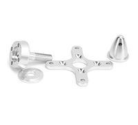 Naroote Soporte Adaptador de Hélice de Avión RC para Motor sin Escobillas C3550/C35536/C3542/C3548, Piezas de Repuesto de Motor Estable y Confiable para ala Fija, Ligero y Duradero, Adecuado para