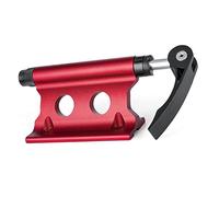 Naroote Soporte de Horquilla Delantera para Bicicleta, Aleación de Aluminio Fuerte, Liberación Rápida para Techo de Coche, Soporte de Horquilla para Bloque de Bicicleta, Fácil Instalación,