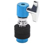 Naroote Soporte Duradero para Estante de Platillos con Embrague de Charles de Aleación de Aluminio para Interpretación de Tambores (BLUE)