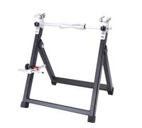 Naroote Soporte Equilibrador de Ruedas, Herramienta de Equilibrio de Ruedas de Acero Resistente con Conos de Centrado Ajustables, Ideal para la Mayoría de de 5 Pulgadas de Ancho X 23 Pulgadas de
