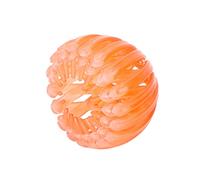 Naroote Soporte Extensible para de Caballo, Garra para el Pelo con Forma de Nido de Pájaro, Diseño Elegante para Todo Tipo de Cabello, Niñas y Mujeres, 1 Pieza (gelatina de naranja)