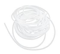 Naroote Soporte Organizador Liso para Cables en Espiral, para Cableado de Oficina en el Hogar, en PVCPVC Blanco, 1 Envoltura para Cables en Espiral (#1)