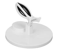 Naroote Soporte para Botella de Esmalte de Uñas, Herramienta Auxiliar de Agarre Cómodo para Salones de Uñas y Uso Doméstico, Material ABS (WHITE)