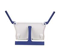 Naroote Soporte para Libros, Soporte de Lectura Cómodo Ajustable para Cocina, Partitura Musical, Receta, Plástico Portátil