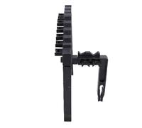 Naroote Soporte para Palos de Golf, Soporte de Marco Ajustable de Plástico, Seguro para Estructura de Dientes con Ancho de 20-25 Cm, Ideal para 9 Palos de Golf, Bolsa de, Exhibición en el Hogar y