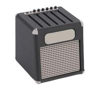 Naroote Soporte para Púas de Altavoz Amplificador, Caja Compacta y Resistente para Púas de Guitarra, Elegante para Jugadores de Ukelele bajo (D negro)