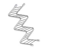 Naroote Soporte para Tacos de Acero Inoxidable de Calidad Alimentaria, de Primera Calidad, para Sujetar Tacos en la Mesa, para el Hogar, Cocina, Estante para Alimentos (2-3 rejillas 6,3x13,5x4,5