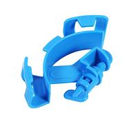 Naroote Soporte para Tubo de Acuario, Duradero, Estable, Fácil de Sujetar para Limpieza de Tanques o de Agua para Vidrio de 12,5 Mm, Azul, 5 Unidades