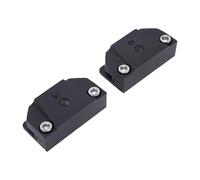 Naroote Soportes de Montaje de Luz de capó de Aleación de Aluminio Universal, Kits Duraderos para Camiones, SUV, Automóviles, No Requiere Perforación