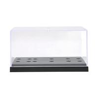 Naroote Soportista de Registro, Portavasos de Registro de Aguja Larga Caja de Muestra de Muestra con Cartucho de Fonogueo de Fonógrafo de Gama Alta para la Caja de Almacenamiento de la Cabeza del