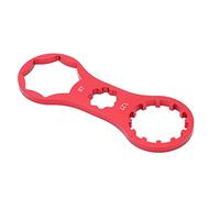 Naroote Splager de Horquilla Delantera de Bicicleta, Llave de Llave de la Cubierta de Hombro de Bicicleta Delantera de Aleación de Aleación de Aluminio Herramienta para la Cubierta del Hombro de la