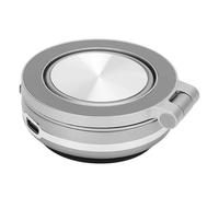 Naroote Stand by Magnetic Phone, Edición Magneti del Teléfono de Automóvil Ajustable Aspirable para el Escritorio para el Escritorio (Silver)