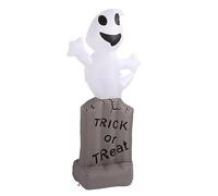 Naroote Sufre Las Lápidas de Fantasmas, los Fantasmas Inflables de la Piedra de Lápida Poderosa Piedra Atractiva para el Exterior (Enchufe de la UE 220-240v)