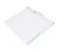 Naroote Tabla de Puntuación Recortadora de Papel de 12.0 X 12.0 in, Cortador y Anotador de Papel Artesanal con Herramienta de Puntuación Extraíble y Regla Transparente, para Tarjetas, Sobres, Cajas,