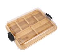 Naroote Tabla para Embutidos, Tabla para Cortar de Doble Cara y para Quesos para una Presentación Elegante, Perfecta para Fiestas o Eventos con Madera de bambú de Calidad