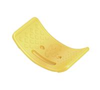 Naroote Tablero de Balancín para Niños, Balancín Oscilante de 45 Grados para Desarrollo del Equilibrio de Niños, 0-6 Años, 19,69x9,25x0,91 Pulgadas (YELLOW)