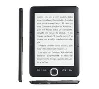 Naroote Tableta Portátil con Lector de Libros Electrónicos con Pantalla Grande, Luz para Viajeros y Viajeros, Memoria de 8G, Batería de 1500mAh, Color Negro