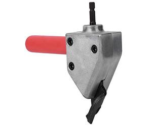 Naroote Taladro Eléctrico Cortaúñas Tijeras Cabezal Cortador de Láminas de Metal Operación Fácil y Eficiente Vástago Hexagonal Universal de 7 Mm para Recortar Hierro Blando Acero Inoxidable Aluminio