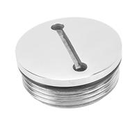 Naroote Tapa de Gasolina para Barcos Marinos, Tapa del Tanque de Combustible para Barcos, Tapa de Llenado de Cubierta de Acero Inoxidable, Acero Inoxidable con Cadena para Barcos, Yates,