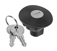 Naroote Tapa del Tapón del Tanque de de Gas Bloqueo Duradero 8U5Z9C268B Reemplazo de Llave Apto para Edge Escape Expedition Explorer 2 Llaves Incluidas