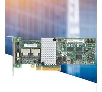 Naroote Tarjeta Controladora con LSI SAS2108, caché DDR2 Confiable de 256 MB, Compatible con 0/1/5/6 para Soluciones de Almacenamiento de Alto Rendimiento