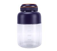 Naroote Taza Exprimidora Eléctrica, Extractor de Jugo Ligero Portátil Recargable para Viajes, Gimnasio Al Aire, Acero Inoxidable de 1000ml