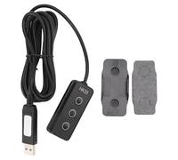 Naroote Teclado de Programación Macro USB, Teclado Multifunción Personalizable con Protuberancias Táctiles y Diseño Braille, para Sistemas OS X