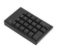 Naroote Teclado Numérico Inalámbrico 2.4G, Mini Teclado Numérico Portátil de 22 Teclas para Computadoras Portátiles, Finanzas y Banca