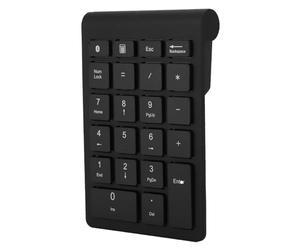 Naroote Teclado Numérico USB de 22 Teclas, Teclado Numérico, Mini Teclado Numérico, Mini Teclado Numérico de Contabilidad Financiera, Teclado Numérico Recargable para Computadora