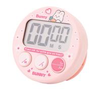 Naroote Temporizador Digital de Cocina, Pantalla LCD, Temporizador Electrónico Magnético de Dibujos Animados, de Cocina con Alarma Fuerte y Soporte, Ideal para Cocinar, Estudiar, Hacer Ejercicio