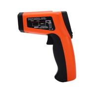 Naroote Termómetro Infrarrojo Pantalla Grande a Color Escaneo Automático Emisividad Ajustable Temperatura Calor Aceite sin Contacto Herramienta Temperatura para Horno Alimentos (Embalaje de caja de