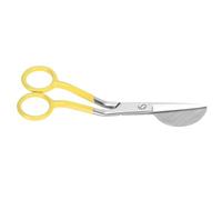 Naroote Tijeras de Apliques de Buckbill, de Plástico de 6 Pulgadas y unas Tijeras de Bordado para Cortar Ropa para Cortar Ropa (YELLOW)