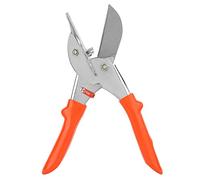 Naroote Tijeras de Inglete, Tijeras para Recortar Tubos de Canal con ángulo Ajustable de 45 a 135 Grados, Herramienta Manual con Cortador de Madera, Ideal para Cortar Canales de Madera Blanda,