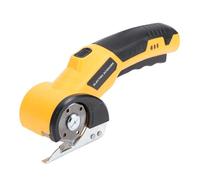 Naroote Tijeras Eléctricas Inalámbricas, Cortador de Cajas Eléctrico Recargable con Luz LED y Mango Recubierto de Goma, Doble Interruptor de Seguridad, para Tela, (Sin hoja)