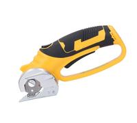 Naroote Tijeras Eléctricas Inalámbricas, Potente Cortador Giratorio Recargable con Luz y Bloqueo de Seguridad, Afilado Automático y Diseño Ergonómico, para Moqueta, Cartón, Tela