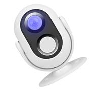 Naroote Timbre con Sensor de Movimiento Zumbador de Bienvenida Duradero para Alerta de Entrada a Tienda Material ABS Fácil de Usar 1 Unidad