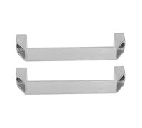 Naroote Tirador de Manija de Puerta de 2 Piezas, Tirador de Gabinete de Alta Resistencia de Aleación de Aluminio con Superficie Lisa, Ideal para Puerta de Gabinete, Refrigerador de Cocina, y Granero