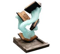 Naroote Tomes of Dice Tower Torre de Dados Similar a una Escultura para Juegos de Mesa Azul Púrpura Verde Blanco Madera para Mago Hechicero (Narooteiucytaw2ef-221220SM01-5)
