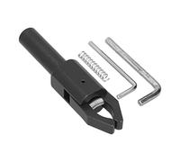 Naroote Tornillo de Alimentación de Torno, de Herramienta de Torno de 63 Mm CNC Tornio Automático Manejo Recto Trasa Trasa Extractor Herramientas CNC para Mecanizado (20MM)