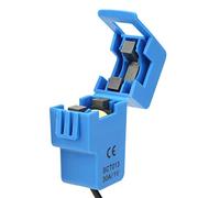 Naroote Transformador de Sensor de Núcleo de Saliva para Motores de CA y Compresores de Aire, Transformación de Corriente de Abrazadera de 30 A, Componentes ABS para Uso Industrial