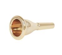 Naroote Tuba Boquilla, Material de Latón como la Boquilla de Música Equivalente de Tamaño 7 de la Trompeta para la Comodidad del Tuba, la Acústica Brillante (GOLD)