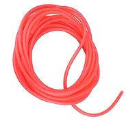 Naroote Tubo de de Agua para Acuario, Tubo de de Silicona Fácil para la Caja de Cambios de Acuario Sostenible y Profesional, sin Peligro para el (Rojo)