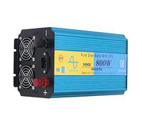 Naroote Ups Ups con Onda Sinusoidal Pura, 800 w Fuera de la Red para Automóvil, 50 Hz, 60 Hz, Puerto USB, Aleación de Aluminio, Cobre Rojo para Granja (Enchufe de la UE AC230V)