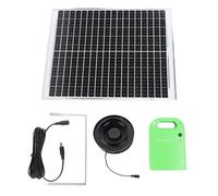 Naroote Ventilador de Escape, 20 W 20 W Ventilador de Techo Solar por un Tubo de 110 Mm para un Tubo de 160 Mm para el Baño de la Cocina