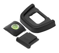 Naroote Visor Ocular para Cámara Ocular DK-23 Juego de Niveles Protectores para D7200 D750 D5100 D600 D300s D300 D90 D80, Plástico + Goma, 1 Nivel, Adecuado para Usuarios de
