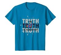 Narrador Poco confiable La Verdad es percepción subjetiva Camiseta, Niños, Zafiro, 6 años