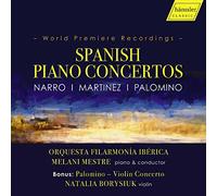 Narro, Martinez, Palomino : Concertos pour piano espagnols inédits. Mestre.